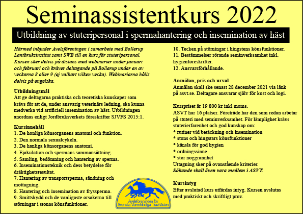 Annons seminass 2022 bild